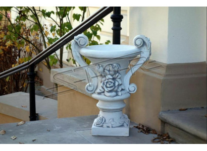 Vase Décoration Décoration Article Jardin Patio Pot de Fleurs Vases Blanc Câble